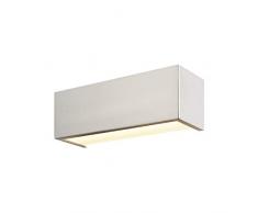 SLV Gris CHROMBO/IluminaciÃ³n Interior, Foco led, luminaria de Superficie, proyector de Pared / 3000Â K 11Â W 590Â LM 120 Grados