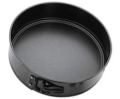 Stellar Redonda para Tartas, Molde, 25Â x 7Â cm, (9Â 3/4Â x 2Â 3/4Â de 1/2), Color Negro