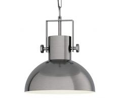 EGLO LUBENHAM 1 lámpara colgante, De níquel envejecido, color crema