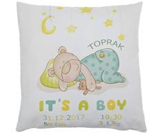 Eren Home - Cojín Multicolor, 43 x 43 cm