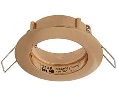 Luxiona 0148/92 - DOWNLIGHT FIJO ORO SATINADO FIXED-SATIN GOLD