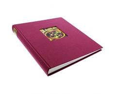 Goldbuch Álbum de Fotos, Trend, 25 x 25 cm, 60 páginas con pergamino, Fucsia, 30x31 cm