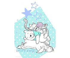 Komar Disney Wandbild Von Winnie Pooh Beary Sleepy | Kinderzimmer, Babyzimmer, Dekoration, Kunstdruck | ohne Rahmen | WB086-50x70 fotomural, carbÃ³n