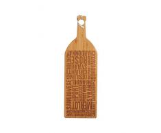 Master Class de bambú para botella de vino tabla de cortar queso