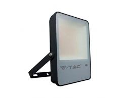Foco LED de exterior con chip Samsung 30 W de color negro impermeable, luz blanca frÃ­a