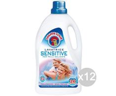 CHANTECLAIR Chante Clair Juego de 12Â Lana Seda Aceite almendras ML 900Â detergente Lavadora y Ropa, Multicolor, Ãºnica