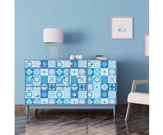 Ambiance Sticker Pegatinas Adhesivas para Muebles, Vinilo Autoadhesivo de Azulejos, decoraciÃ³n para mesas, armarios, cÃ³modas, estanterÃ­as, 90 x 150 cm