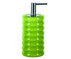 Kleine Wolke 5801625854 - Dispensador de jabón Lipsy, plástico verde, 40 x 30 x 10 cm