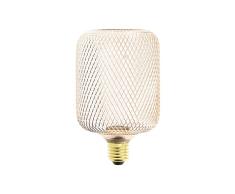 Xanlite - RFDHE150CCAC - Bombilla decorativa - Cilindro - Casquillo E27 - Holograma - Blanco cÃ¡lido - Temperatura de color 1800K - 4W - Cobre -Bajo consumo
