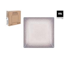 La Mediterranea 105144 Plato Postre 18 Cm Kosmos Elite Brillo