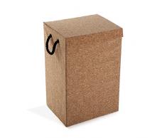 Versa 20890033 Cesto de Ropa, Madera, Natural, 60x4.5x40 cm