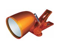 F-Bright Led Flexo led con Pinza de SujeciÃ³n, 4W, 6400 K, 100Âº, 3 W, Naranja