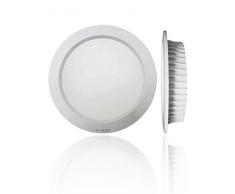 Roblan LEDPANEL25B Downlight Foco Empotrable 25 W, Blanco