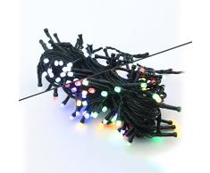Guirnalda Led Multifuncion 120 Leds Bi-Color (Multicolor-Blanco) 1200Cm (Ip44 Exterior)