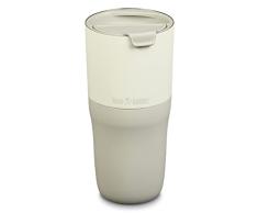 Klean Kanteen Vaso Rise de 26 onzas, acero inoxidable con tapa abatible, tofu
