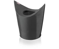Leifheit 80021 Cesto para La Colada, Tela, Negro, 60 x 35 x 80 cm