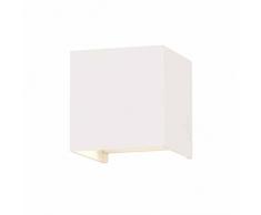 V-TAC VT-759 Aplique de pared para exterior Blanco E27 LED 6 W A++ - IluminaciÃ³n al aire libre (Aplique de pared para exterior, Blanco, Aluminio, IP65, Entrada, Cochera, JardÃ­n, Patio, Blanco)