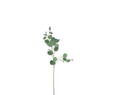 Aufora H0396A - Planta artificial de seda de eucalipto, color verde