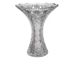 Cristal de Bohemia Classic Florero, Cristal, 20x20x25 cm