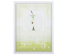 Creaciones Meng 15708 Cuadro de Canvas Impreso con Marco, Madera, Multicolor, 30x3x40 cm