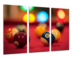 Poster FotogrÃ¡fico Juego Mesa de Billar TamaÃ±o total: 97 x 62 cm XXL