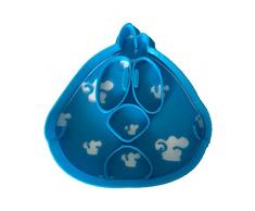 Cuticuter Pajarote Pocoyo Cara Cortador de Galletas, Azul, 8x7x1.5 cm