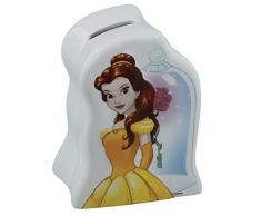 Enesco Enchanting Disney – El ajuste perfecto, Cenicienta dinero Banco, cerámica, Varios Colores, 10 x 7 x 13 cm