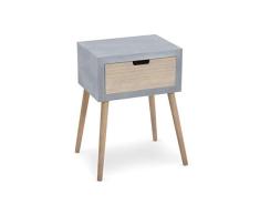 Menzzo Tatum Mesas, Madera, Gris, 40