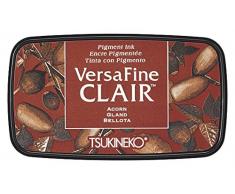 Tsukineko Acorn VersaFine Almohadilla de Tinta Clair, Material sintÃ©tico, marrÃ³n, 5,6 x 9.7 x 2.3 cm, 5.6 x 9.7 x 2.3 cm