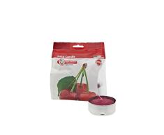Cereria de Giorgio Concentrado de Vela Maxi Tealight perfumadas Alla Frutas, Cera, Rojo Claro, 5.9Â x 5.9Â x 2.3Â cm