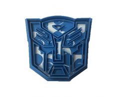 Cuticuter Transformers Autobot Cortador de Galletas, Azul, 8x7x1.5 cm
