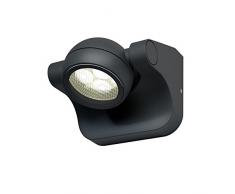 Osram Endura Luminaria LED, 6 W, Gris oscuro, 10.5 x 11.4 x 8.9 cm