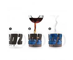 SD toys Star Wars Taza Térmica R2-D2, Cerámica, Negro, 8 cm