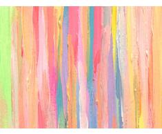 VINILIKO Alfombra, Vinilo de 2,8 mm de Grosor, Libre de ftalatos, Multicolor, 100x133