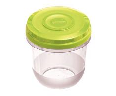 Dajar Fusion Fresh Microondas DepÃ³sito Cal 0.75Â l, plÃ¡stico, Transparente, Verde, 11Â x 11Â x 11,5Â cm