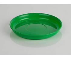 Kimmel 21-000-2104-1 - Platillo para cubertería infantil, plástico, color verde
