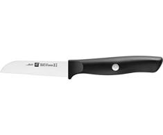 Zwilling 38580-091-0 - Cuchillo para verduras (acero inoxidable, 18 x 7 x 3 cm), color negro