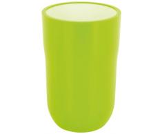 Spirella Ø7,5 x 11,5 cm, Verde colección Cocco, Portacepillos de Dientes, Poliestirol