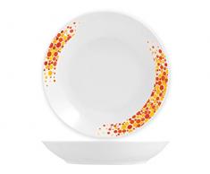 ROYAL NORFOLK Coupe Servicio Platos Vajilla 12Â Piezas, Porcelana, Blanco