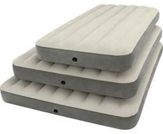 Intex - Colchón hinchable Dura-Beam Standard DELUXE Single-High - 152 x 203 x 25 cm (64103), 152 x 203 cm, inflable, pvc (93%), abs (1%), polyester (4%), rayon (2%)