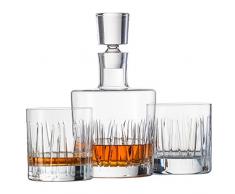 Schott Zwiesel 120145Â Basic Bar Motion Whisky Compuesto por 1Â -Â Juego de Jarra y 2Â Double Old Fashioned Vasos, Cristal, Transparente
