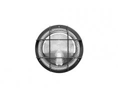 Fenoplástica - Aplique de Pared 7200 N, E27, 100 watts, Negro