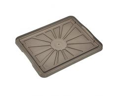 keeeper Tapa para caja de almacenamiento Franz, 35 x 27 cm, Para Multi-Box M, Franziska, Gris Crystal