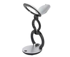 Carson Lupa y Lámpara de Escritorio DeskBrite Mini con Aumento de 3X y Luz LED