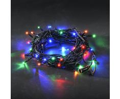 Konstsmide Guirnalda con luz LED, Negro, 500 x 1 x 1 cm, 5