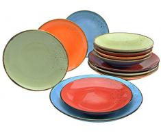 Creatable 20964 Serie Nature Collection - Vajilla (12 piezas), diseño de flores