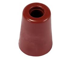 Blanco 5x3.7x3.7 cm BRINOX Tope Puerta Grande con Tornillo Topes de