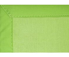 Home Life Alfombra con diseño PVC, Poliéster, Verde, 160 x 230 cm
