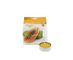Cereria de Giorgio Concentrado de Vela Maxi Tealight perfumadas Alla Frutas, Cera, Naranja Claro, 5.9Â x 5.9Â x 2.3Â cm