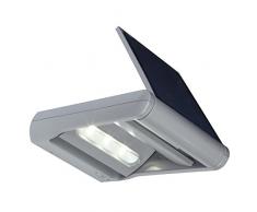 GreenBlue GB131 - LÃ¡mpara solar de pared con dos fuentes de luz LED, 12 W